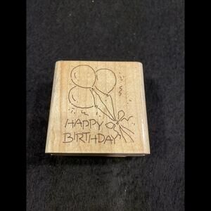 Set Of 6 Ink Stampers “HAPPY BIRTHDAY” “Get Well Soon” “Thank You” Photo album